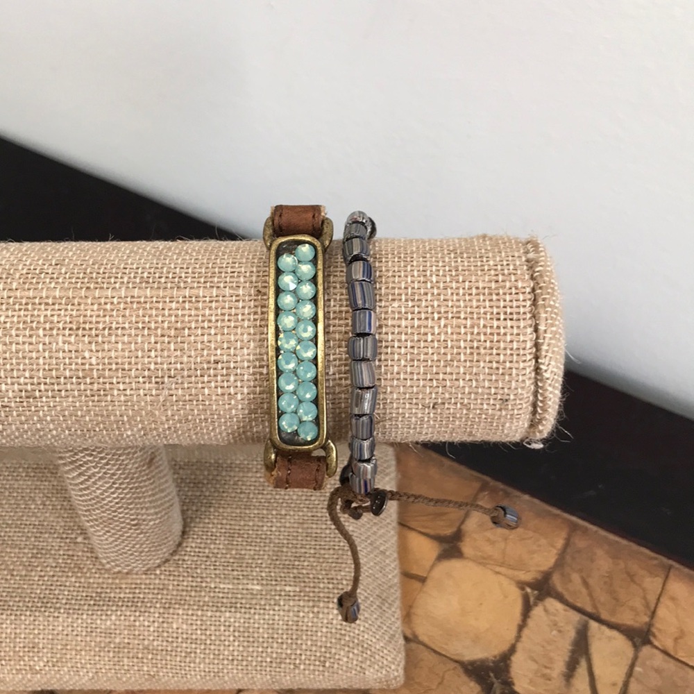 2 statement piece bracelets for the price of one!